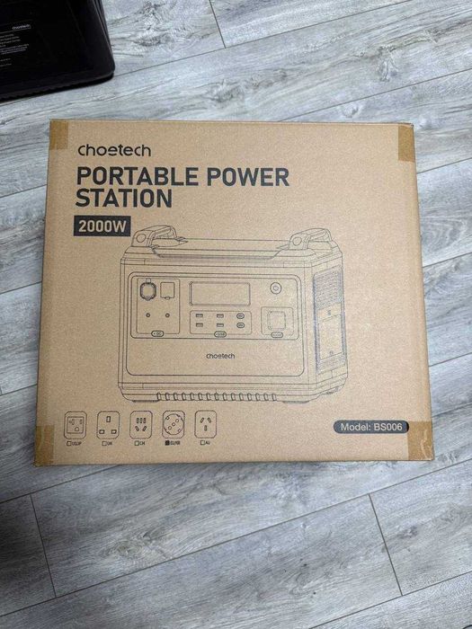 Зарядна станція Choetech BS006 2000W (BS006)