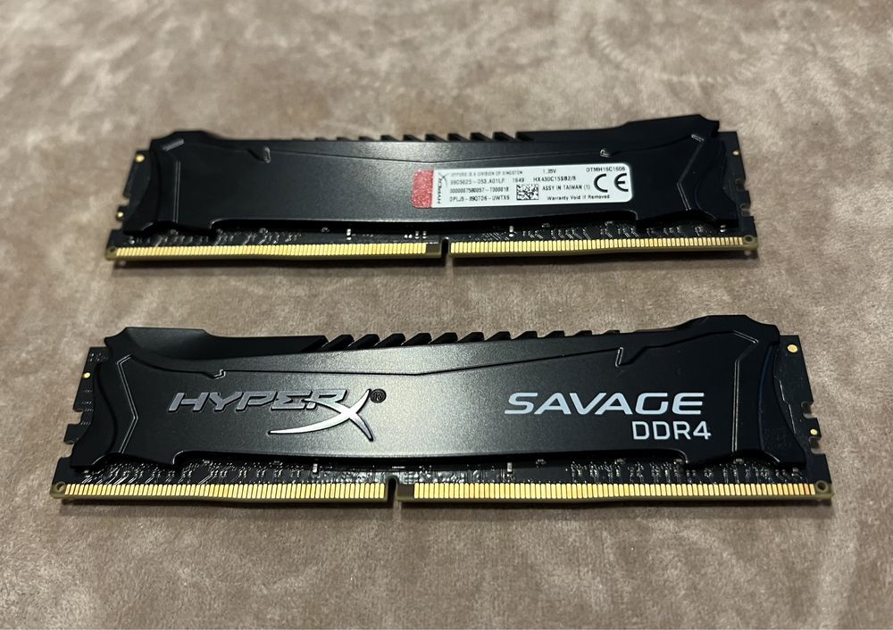 HyperX Ram 16GB (2x 8gb)