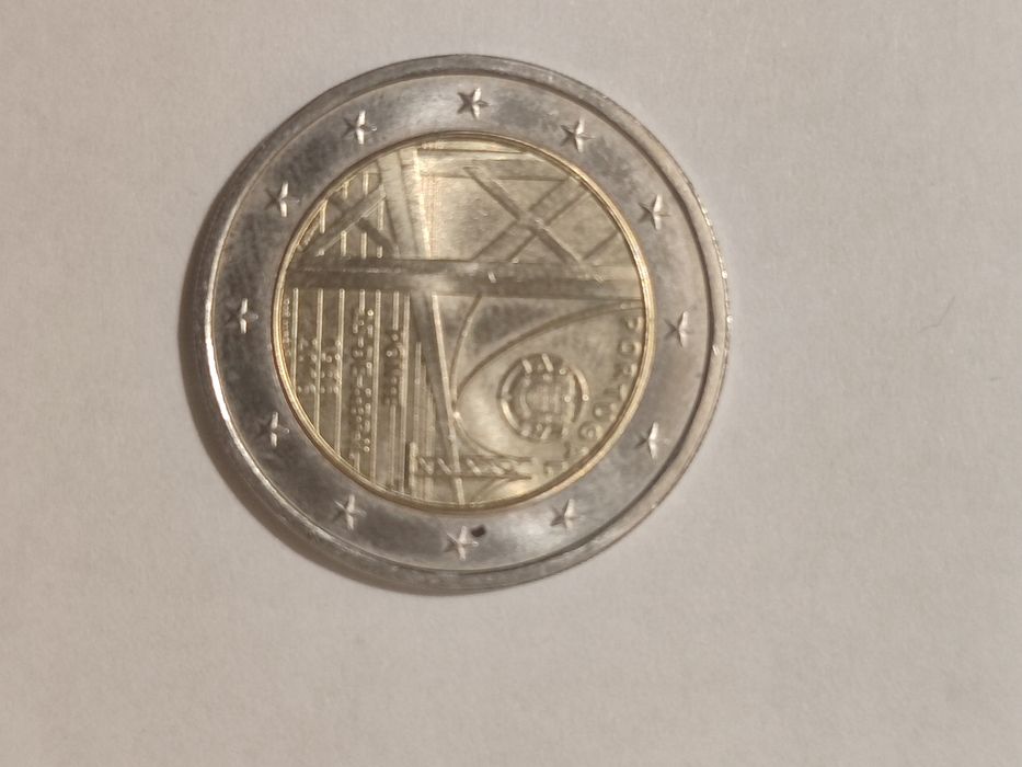 Moedas raras 2€, 1 e 2 cêntimos