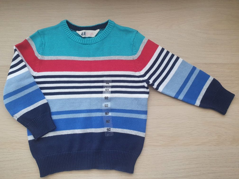 Пуловер светр реглан H&M хлопчику р.92