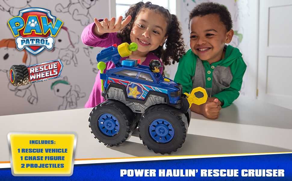 Поліцейський автомобіль Гонщика делюкс Paw Patrol Rescue Wheels