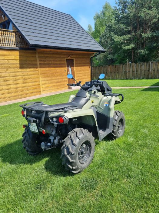 Can-am  Outlander PRO 650/800  super stan zarejestrowny