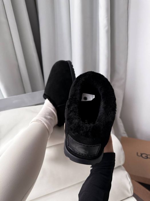 р36-41 Жіночі уггі Ugg Pumped Slide Beige Chestnut Black