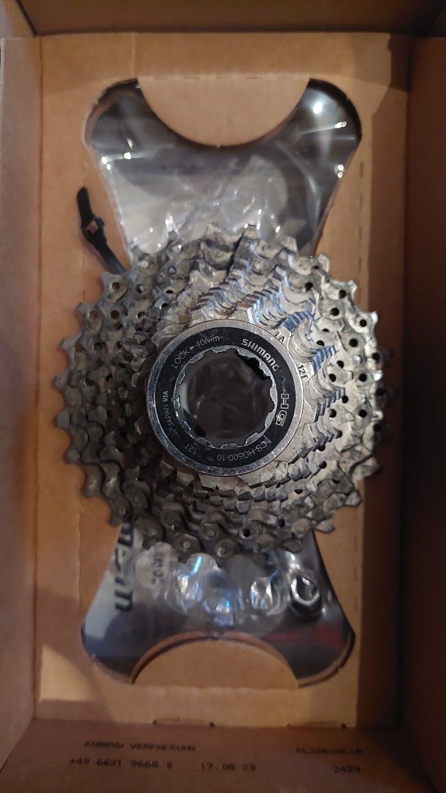 Kaseta Shimano HG 10 rz.