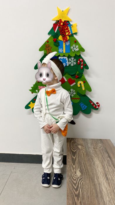 Новорічний Костюм зайчика 98-104