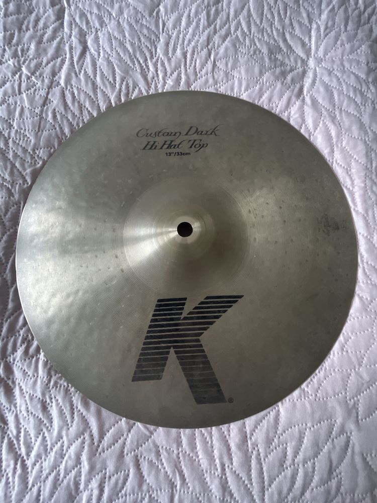 Zildjian K custom Dark hi-hat 13”