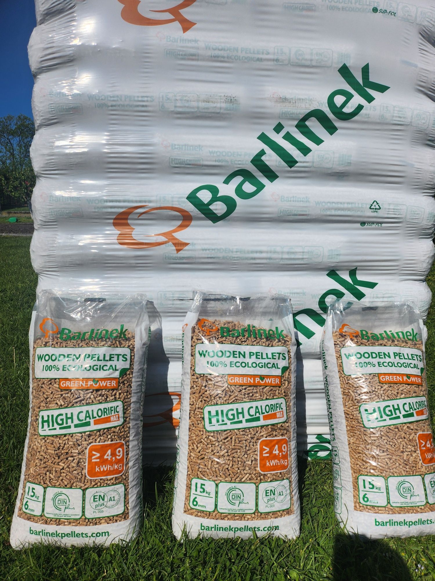 Pellet drzewny Sylva 15kg | Certyfikat ENplus A1 | Dostawa!