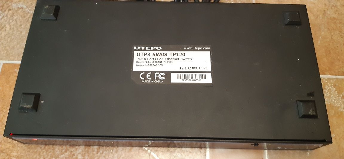 Utp3-sw08-tp120 utepo 8-портовой комутатор