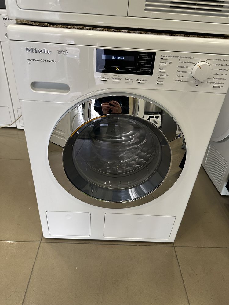 Супер комплект Miele : TKR 350 WP + WKH 122 WPS   9кг.Меню.Супер стан.