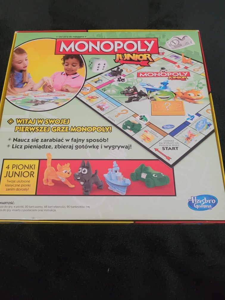 Monopoly junior gra