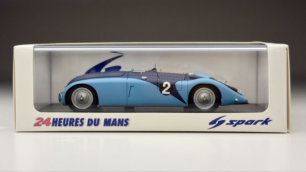 1/43 Alfa Romeo Bugatti Bentley Maserati Delage Le Mans Spark