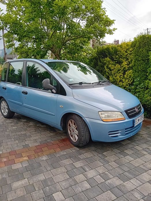 FIAT MULTIPLA 2006r Niebieski - błękitne niebo