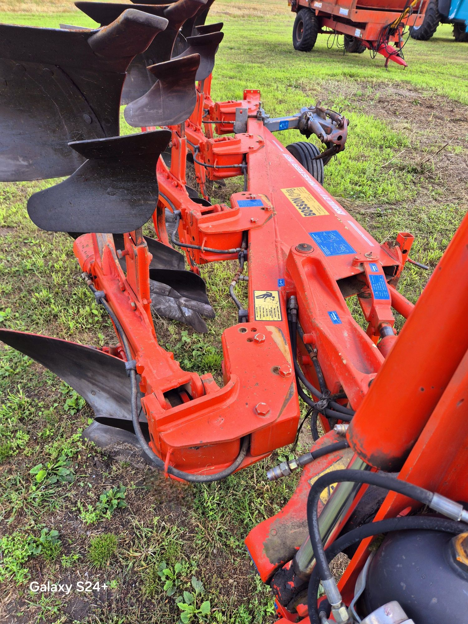 Pług kuhn 121 obrotowy 4 lemken nn kverneland bb overum nn vogel noot
