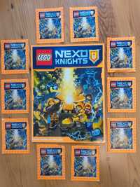 Naklejki lego nexo knights saszetki album zestaw dla dzieci karty