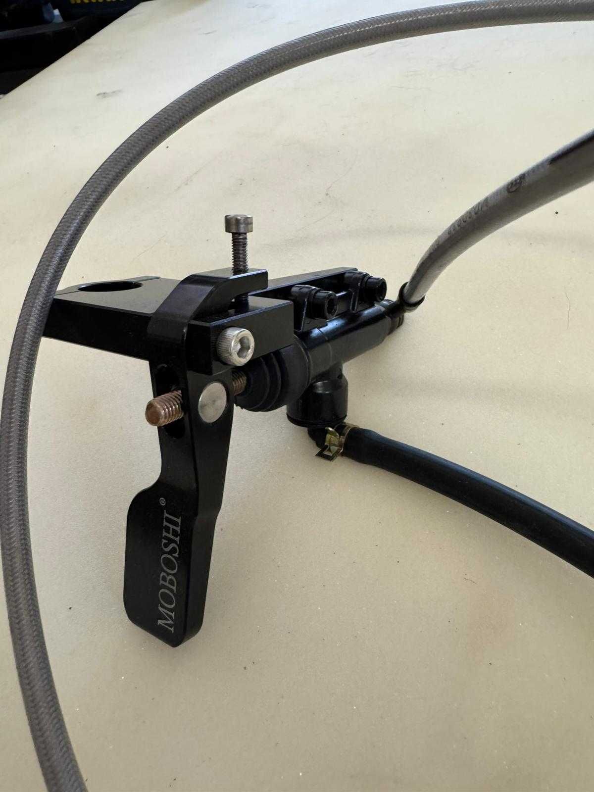 Hamulec na kciuk Thumb Brake motocyklowy, pit bike