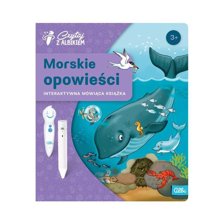 CZYTAJ Z ALBIKIEM Morskie opowieści 3+ Interaktywna Książka Mówiąca