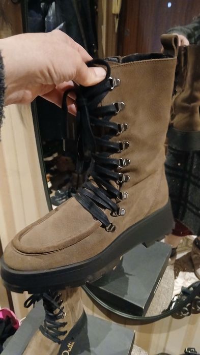 Ботинки демисизонные Massimo Dutti.38р.