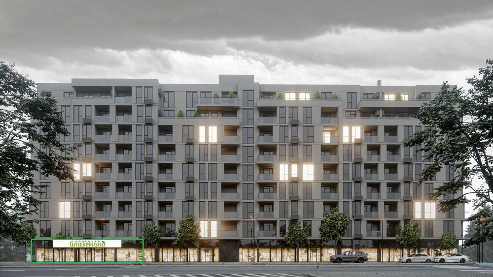 ЖК LuxAR, комерція 197кв. з ремонтом та орендарем, договір на 10 років