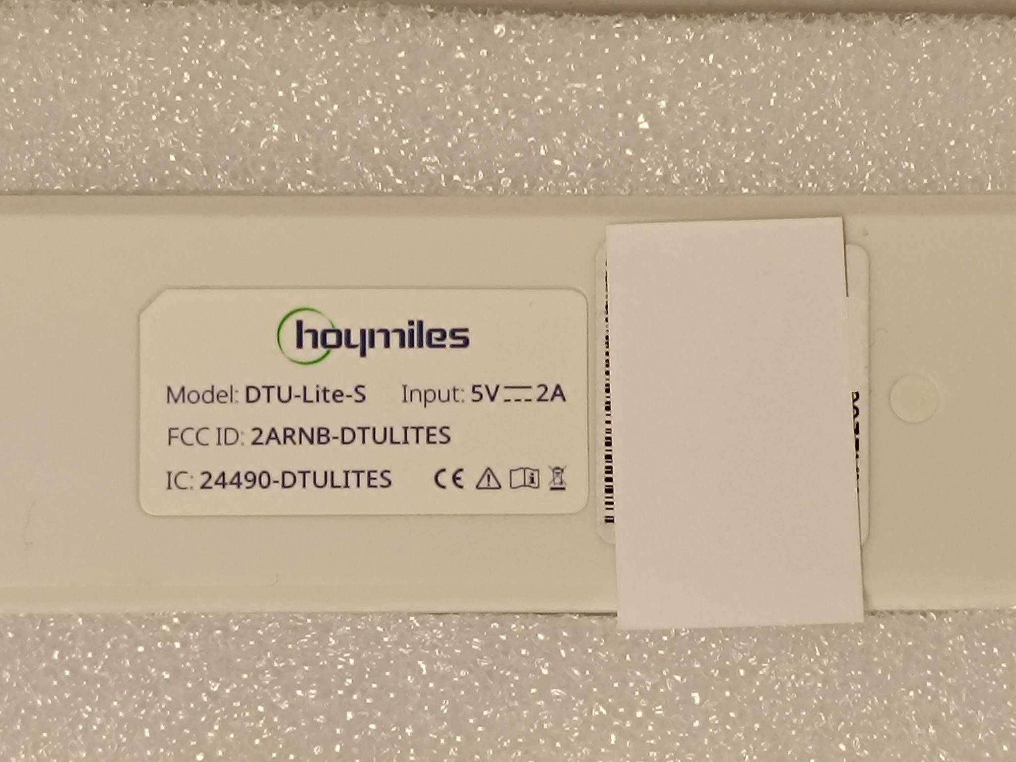 HOYMILES DTU-Lite-S Moduł komunikacyjny (99 paneli) HMT i HMS