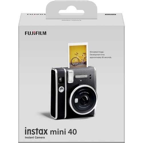Máquina Fotográfica Instantânea FUJIFILM INSTAX MINI 40 Preta