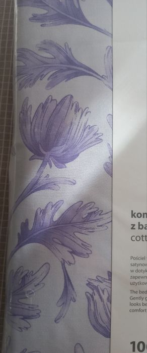 Bawełniany komplet pościeli w kwiaty Home & You 160x 200