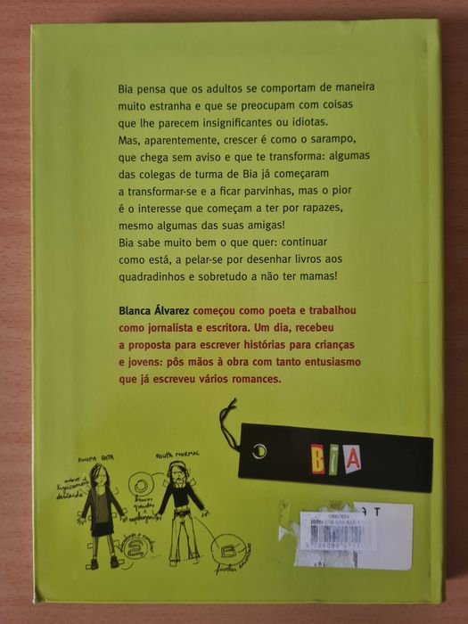 livro juvenil "Diário de uma Tansa" de Blanca Álvarez