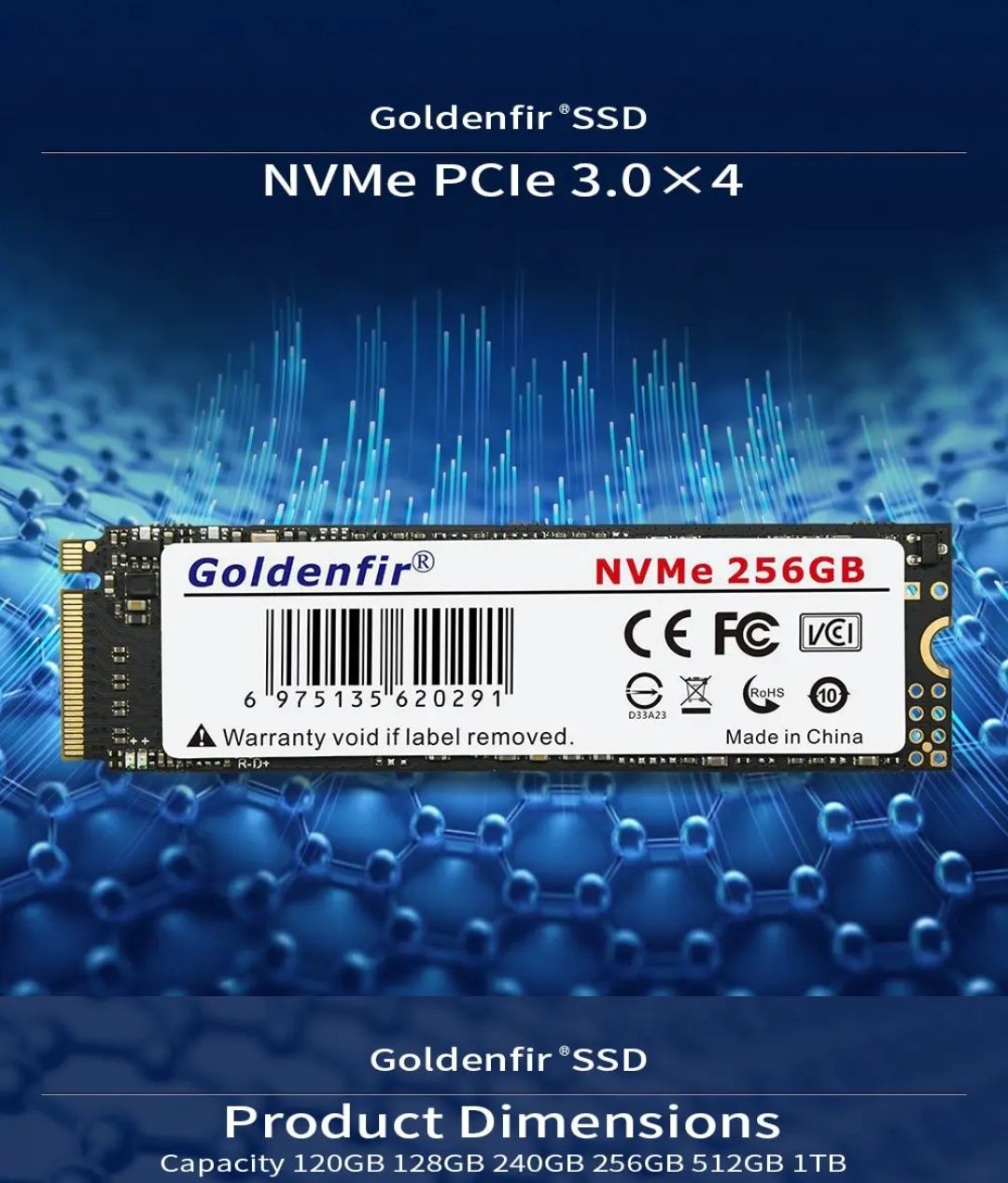 Goldenfir M2 NVME 2280. Надійна фірма. Топ як