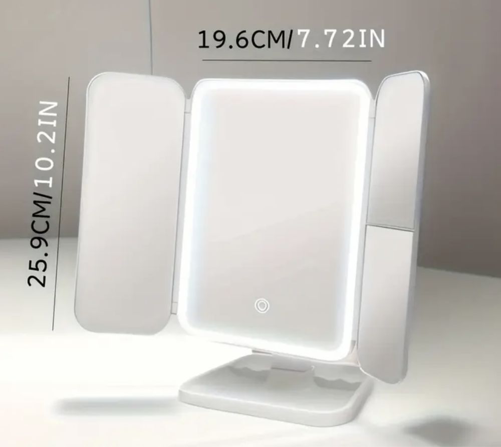Lustro do makijażu, LED !