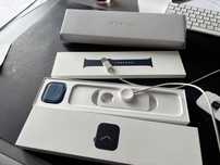Apple Watch 6 Blue Aluminium Case 44mm