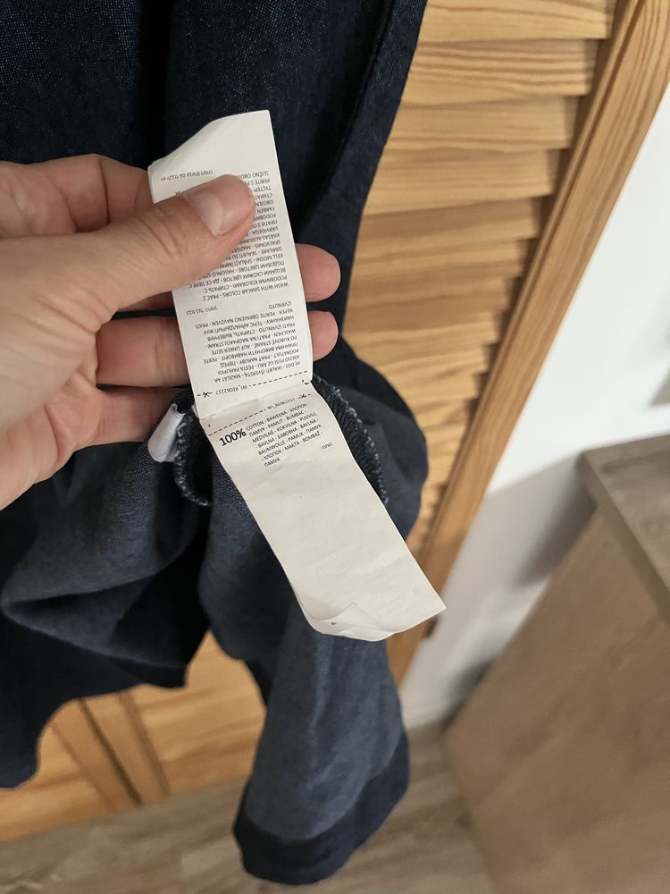Jeansowa szmizjerka sukienka damska Reserved XS