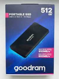 Накопитель внешний SSD 2.5" USB 512GB Goodram HX100