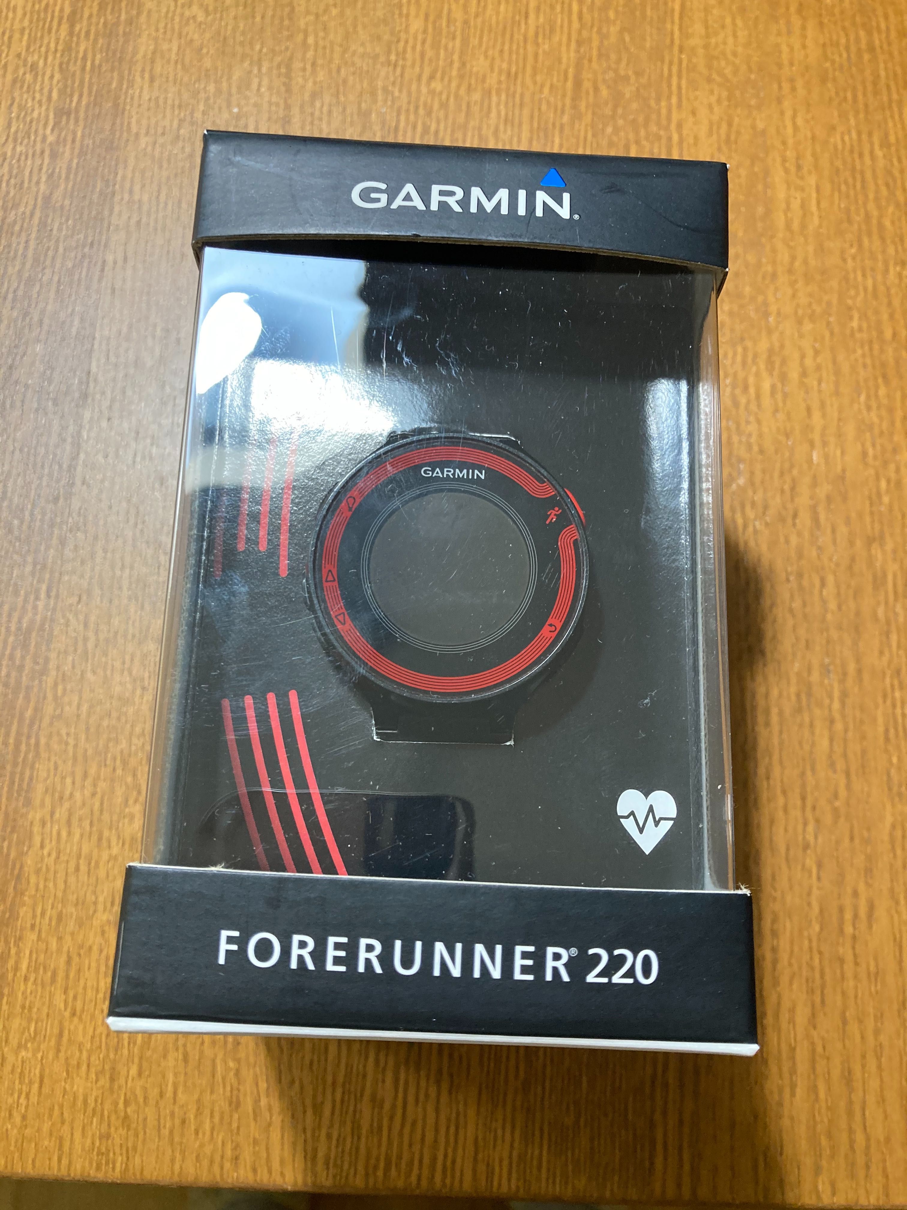 Zegarek sportowy Garmin Forerunner 220 Black/Red HR