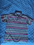 Polo Mr. Blue azul com listas tamanho L