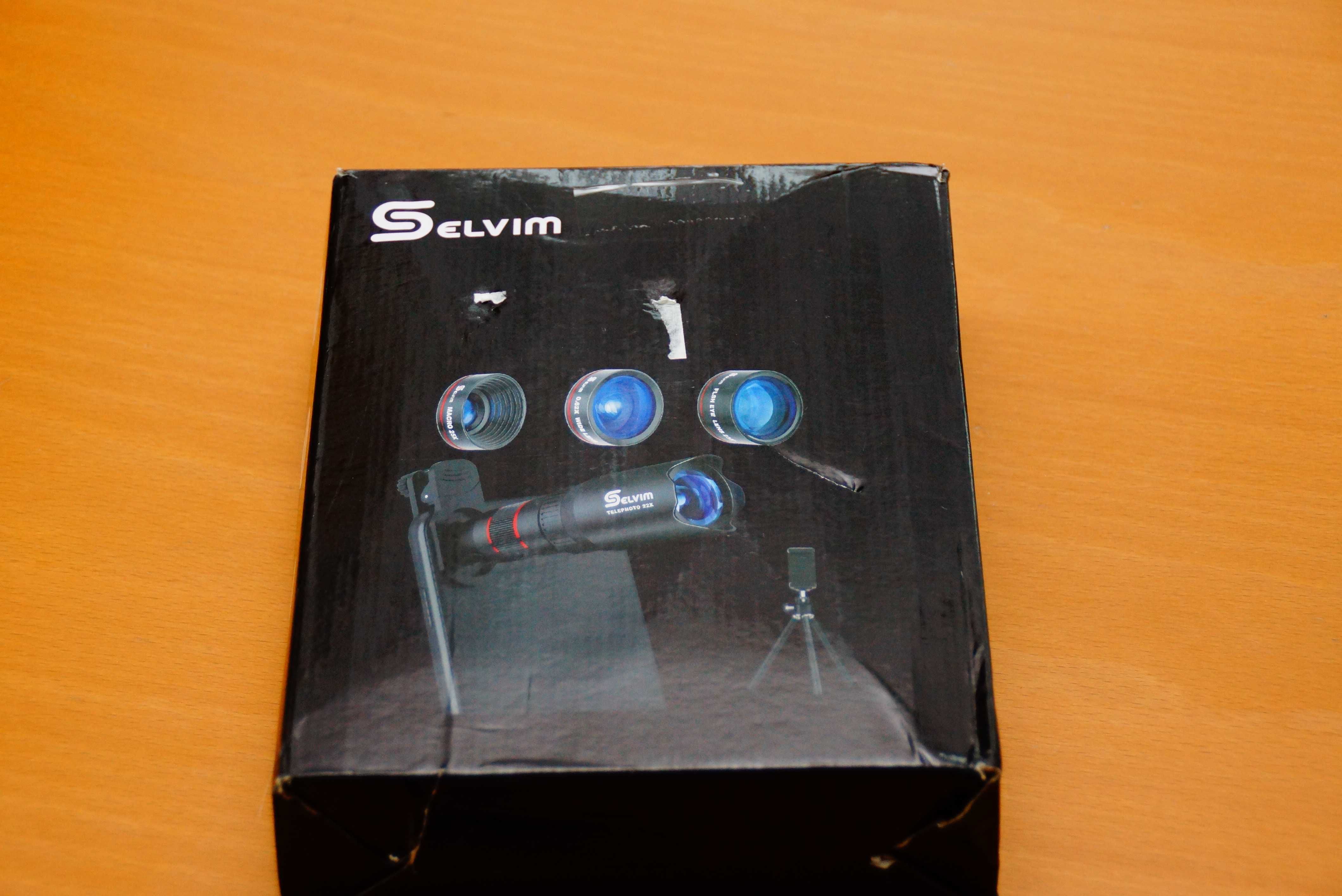Zestaw obiektywów do telefonu SELVIN SL002.