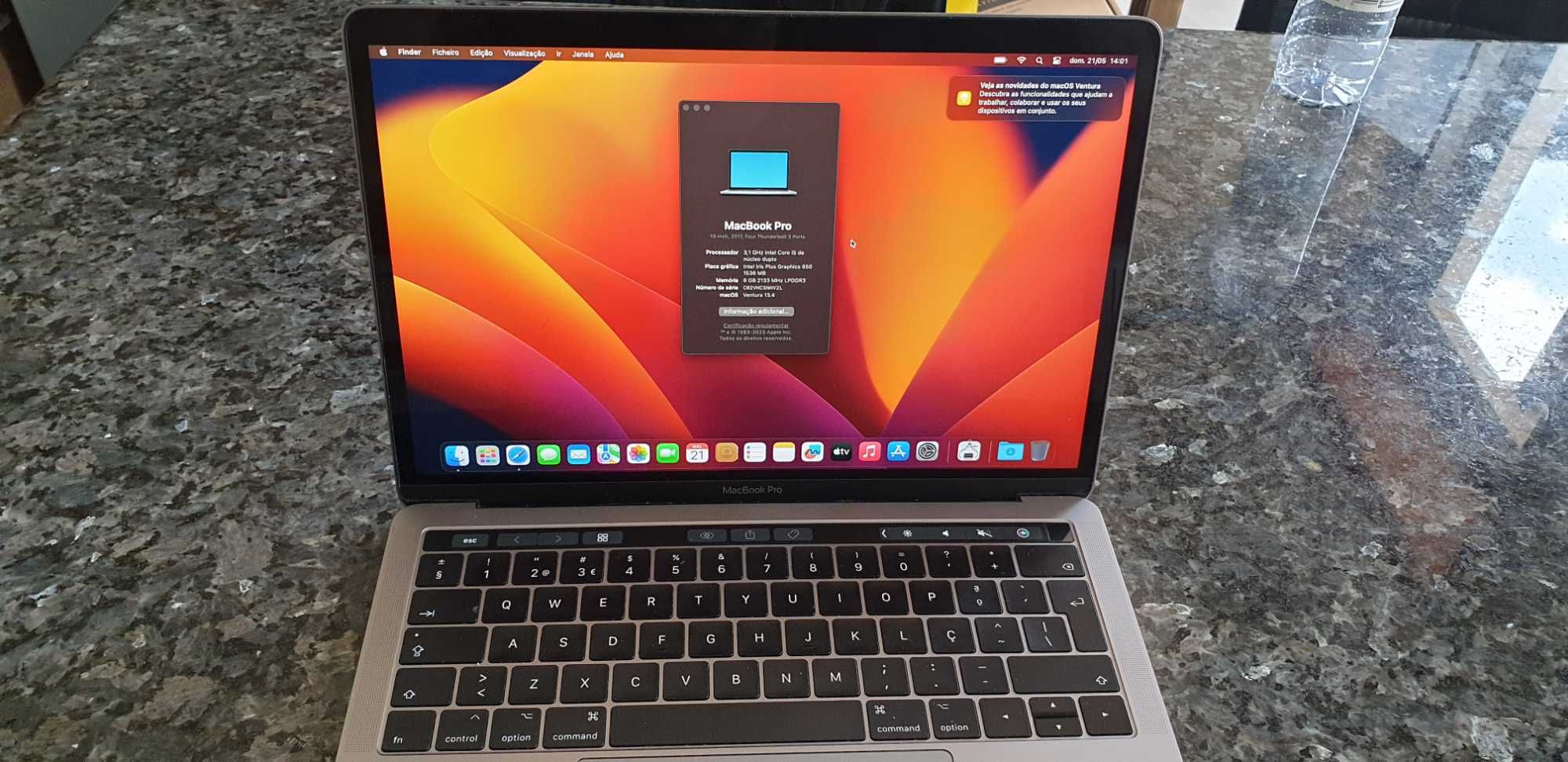 Macbook pro 13 2017 como novo