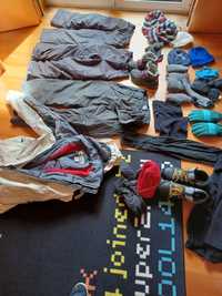 Varios vestuario Neve: Casaco Columbia, calças,botas, luvas, gorros