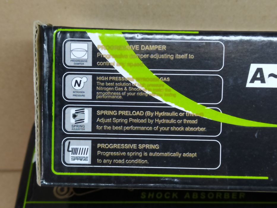 Амортизаторы задние мото (пара) МТ Днепр Урал 360mm "NDT" Taiwan