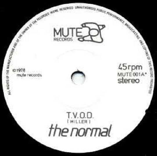 The Normal – T.V.O.D. / Warm Leatherette [Vinyl Single Mute 2009] NOVO