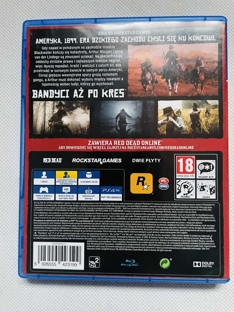Red Dead Redemption 2 PS4 RDR2