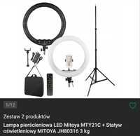 Lampa Mitoya makijaż, fotografia