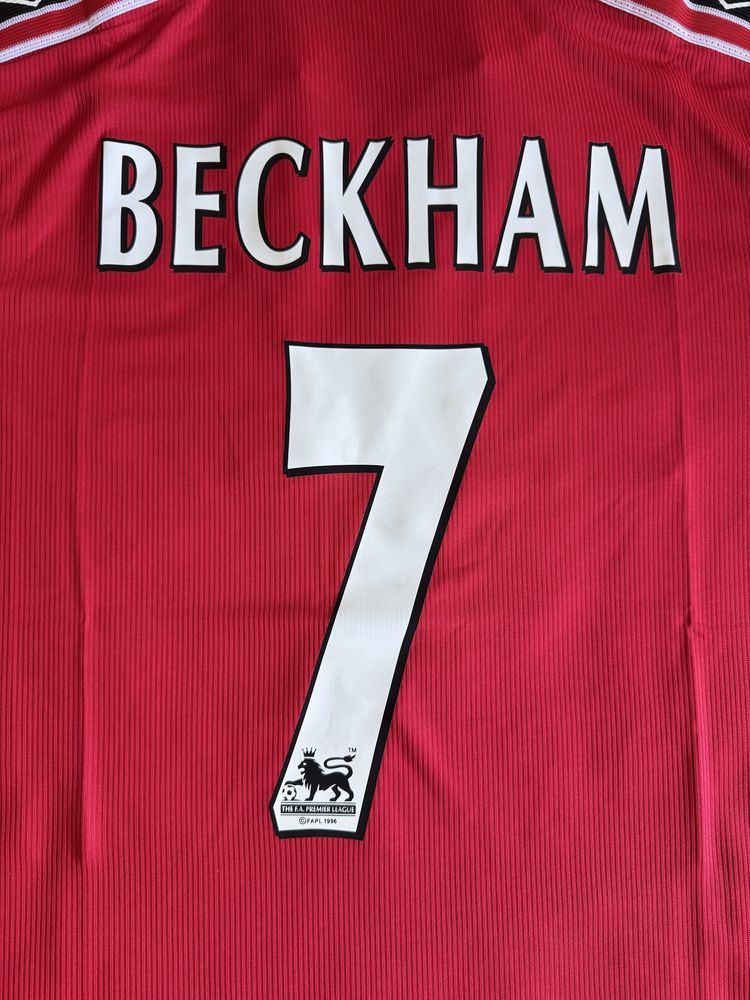Camisola Manchester United Beckham 7 - época 1998/99