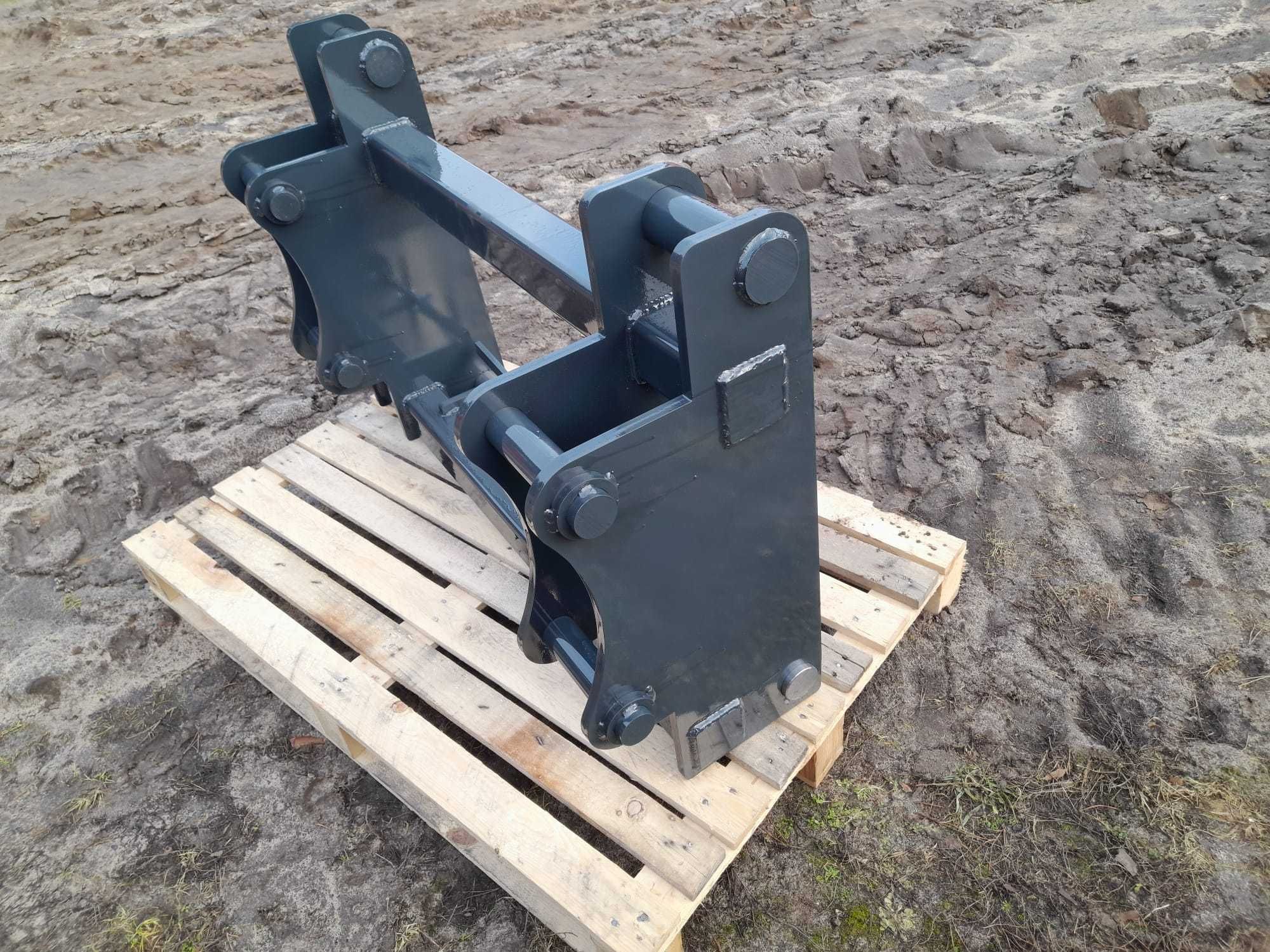 Euroramka Adapter Przejściówka Matbro JCB Cat Dieci Schaffer Mailleux