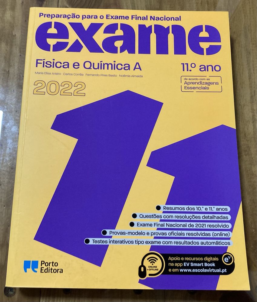 Preparação para Exame Física e Quimica A 11. Ano