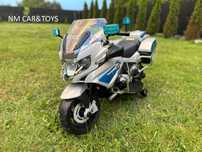 Motor na akumulator Pojazd BMW Policja dla dzieci auto autko