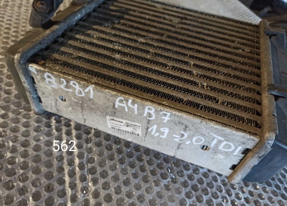 Chłodnica Intercooler AUDI A4 B7 (nr 562)