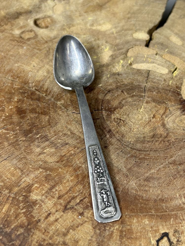 Stara srebrna Łyżeczka 875 próba 13.4 g