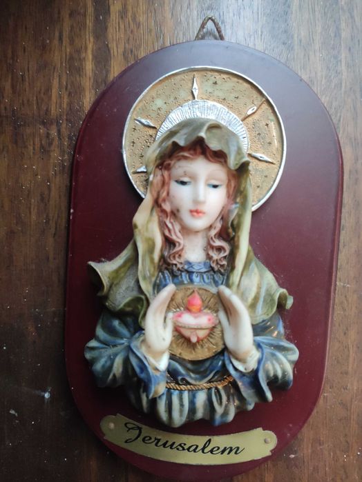 Sagrado Coração de Maria de pendurar na parede