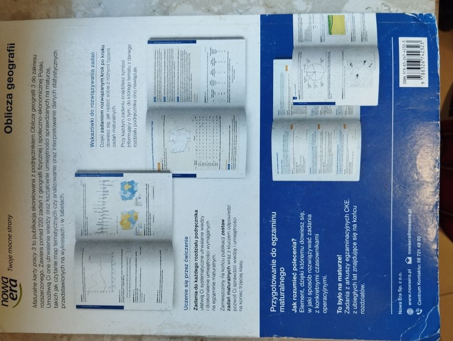 Oblicza geografii. Maturalne karty pracy kl.3