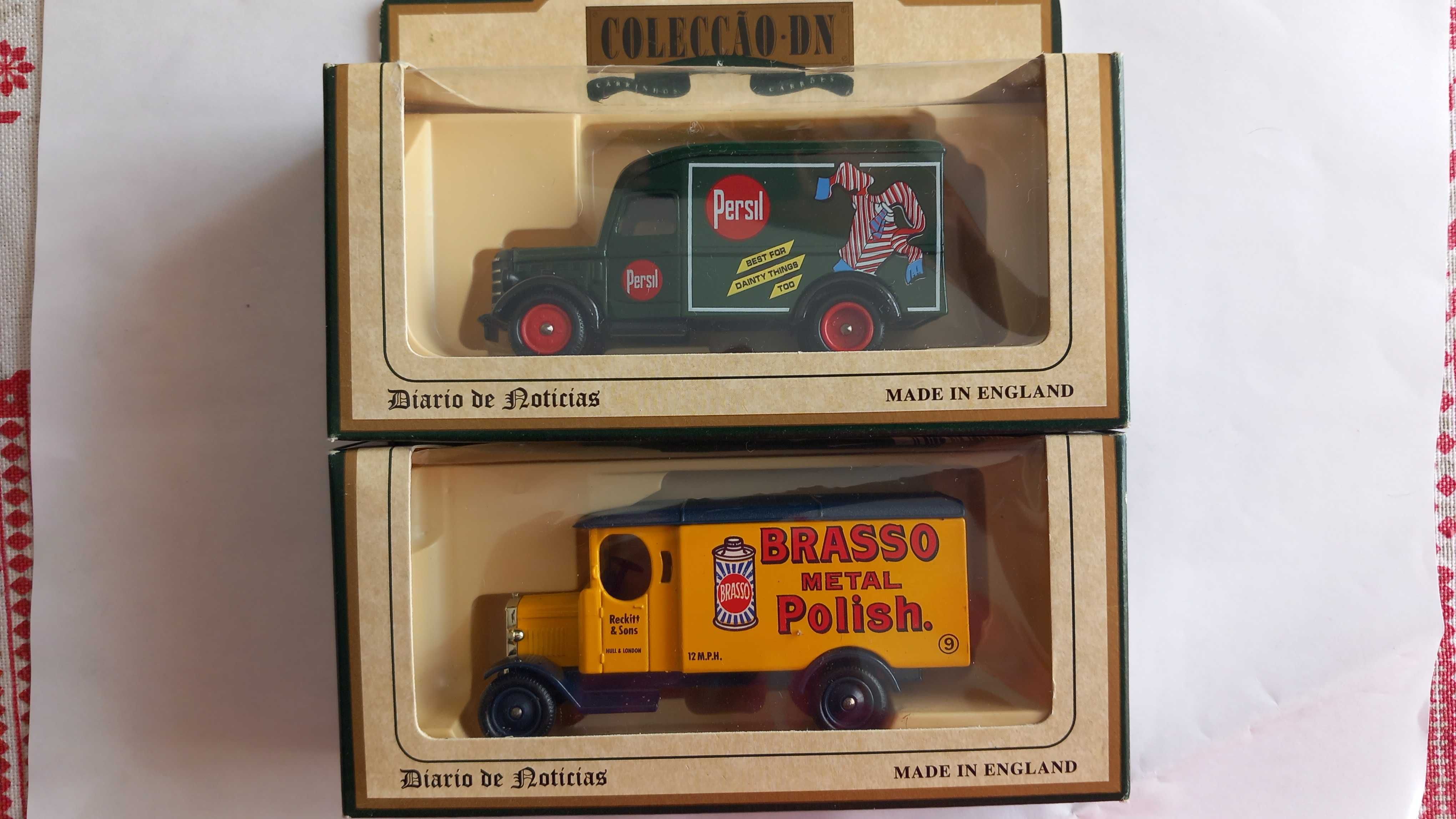 Carros miniaturas Colecção DN