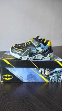 Кроссовки DC Batman для мальчика 26 и 28 размеры Бетмен ПОДСВЕТКА